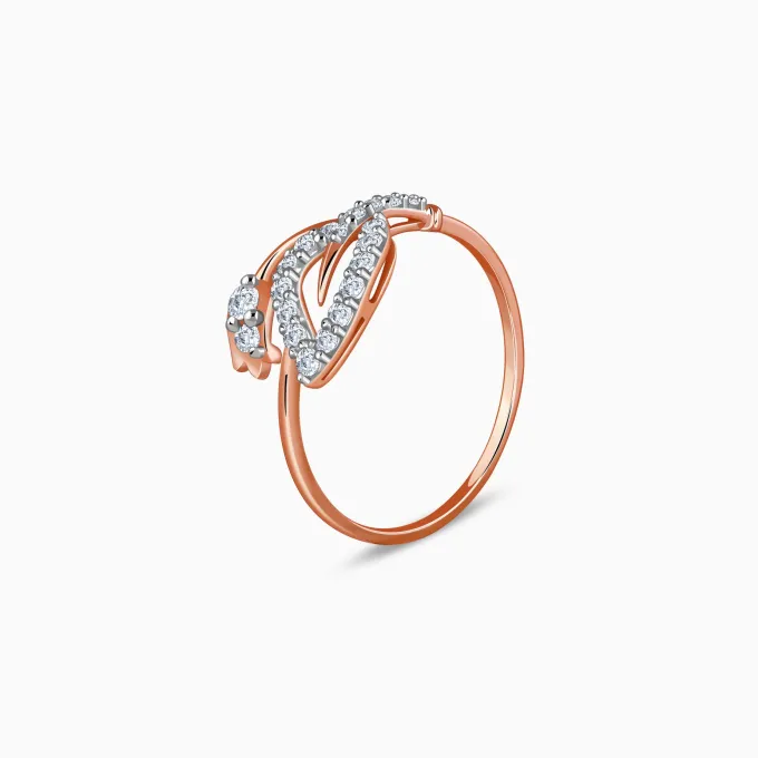Rose Gold Garden Blush Lab Grown Diamond Ring (Size 12)