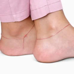 Rose Gold Glint Anklet