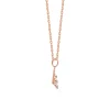 Rose Gold Globule Diamond Pendant