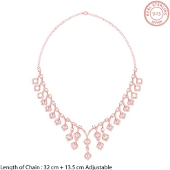 Rose Gold Gloria Necklace