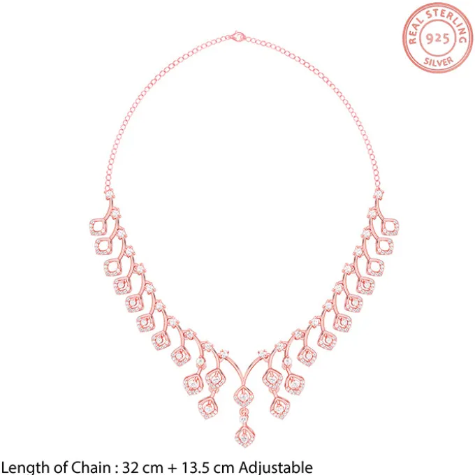 Rose Gold Gloria Necklace