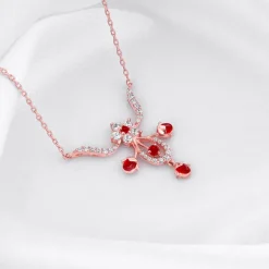Rose Gold Grow in Love Necklace