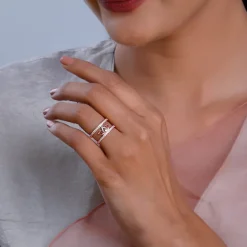 Rose Gold Gulabi Kamal Ring
