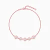 Rose Gold Halo Harmony Bracelet