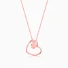 Rose Gold Heart Necklace