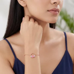Rose Gold Heartbound Bracelet