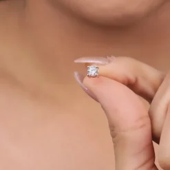 Rose Gold Heartbound Earrings