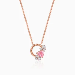 Rose Gold Heartbound Necklace