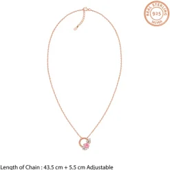 Rose Gold Heartbound Necklace