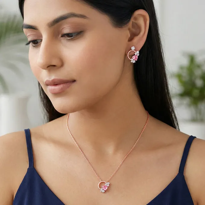 Rose Gold Heartbound Set