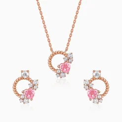 Rose Gold Heartbound Set