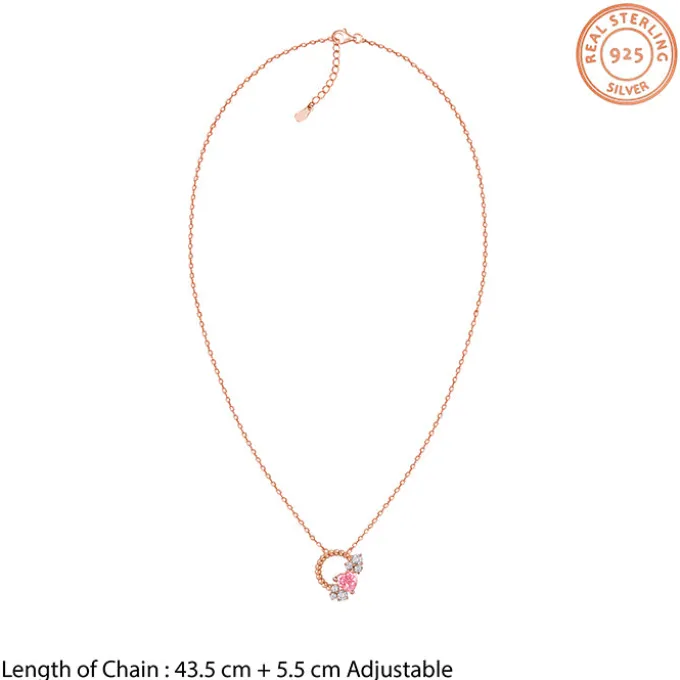 Rose Gold Heartbound Set of 3