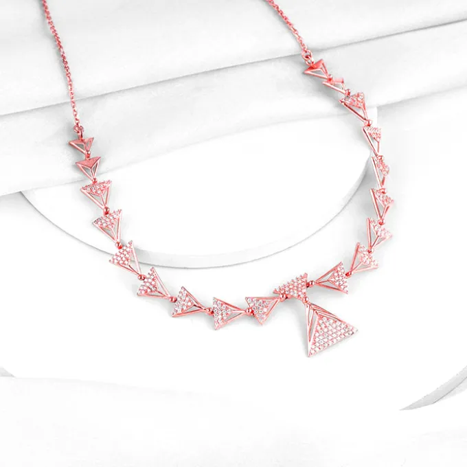 Rose Gold Hold Time Necklace