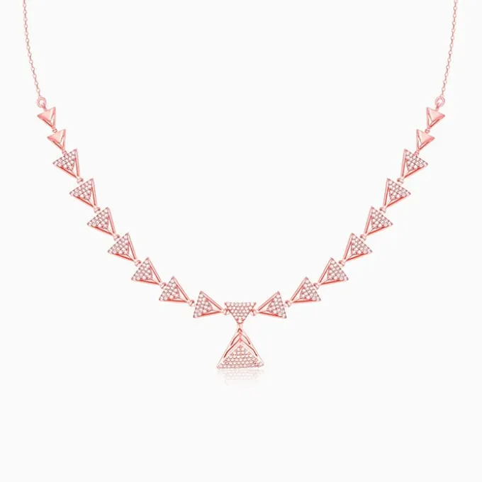 Rose Gold Hold Time Necklace