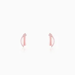 Rose Gold Hope And Happiness Earrings