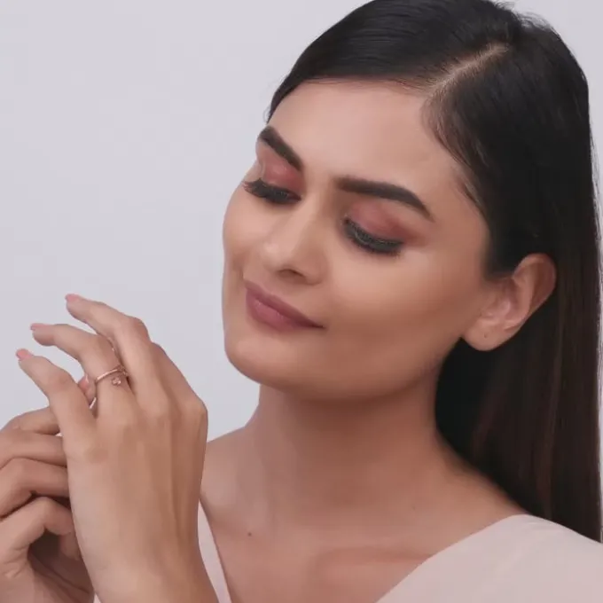 Rose Gold Hug Me More Ring