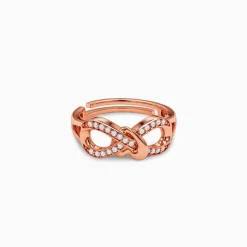 Rose Gold Infinitely Yours Ring (Size 12)