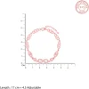 Rose Gold Infinity Romance Bracelet