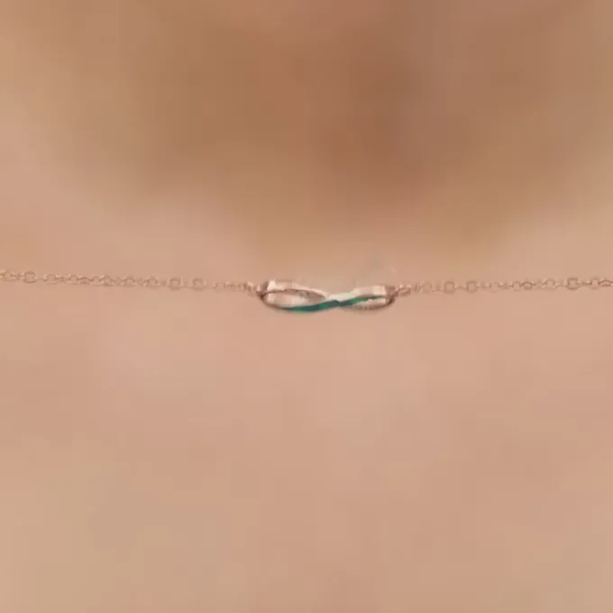 Rose Gold Infinity Vibe Bracelet