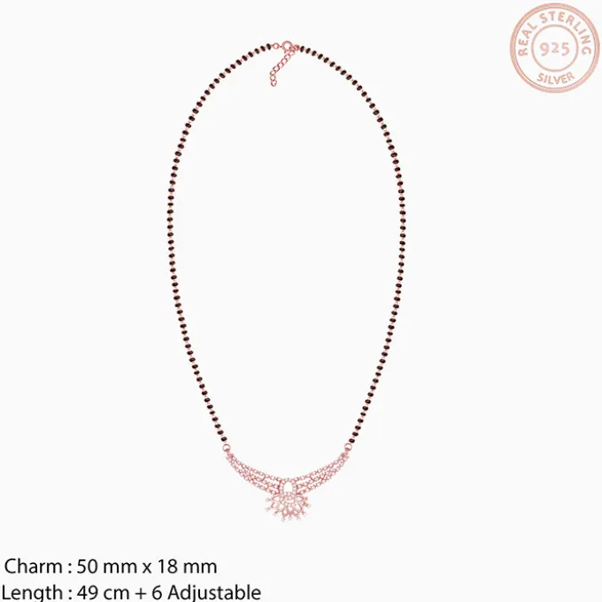 Rose Gold Inspiring Love Mangalsutra