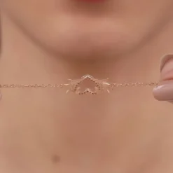 Rose Gold Intertwined In Love Bracelet