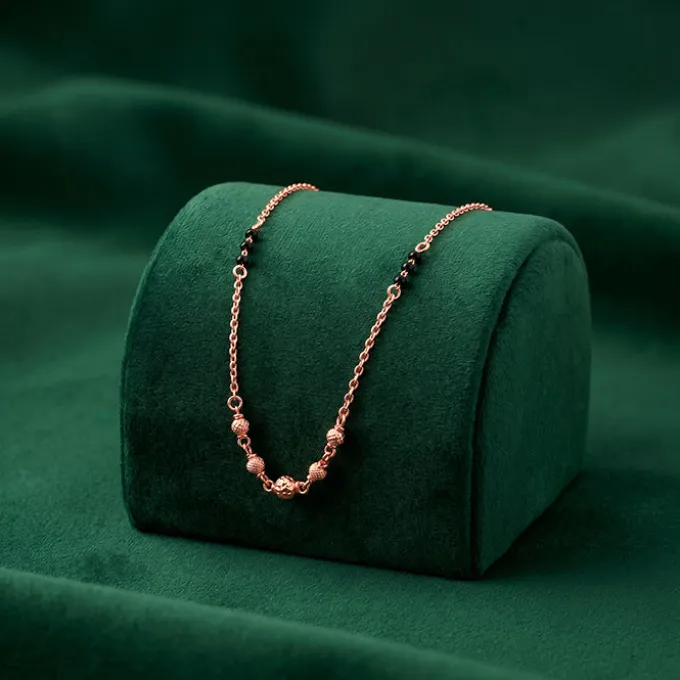 Rose Gold Iraaya Mangalsutra