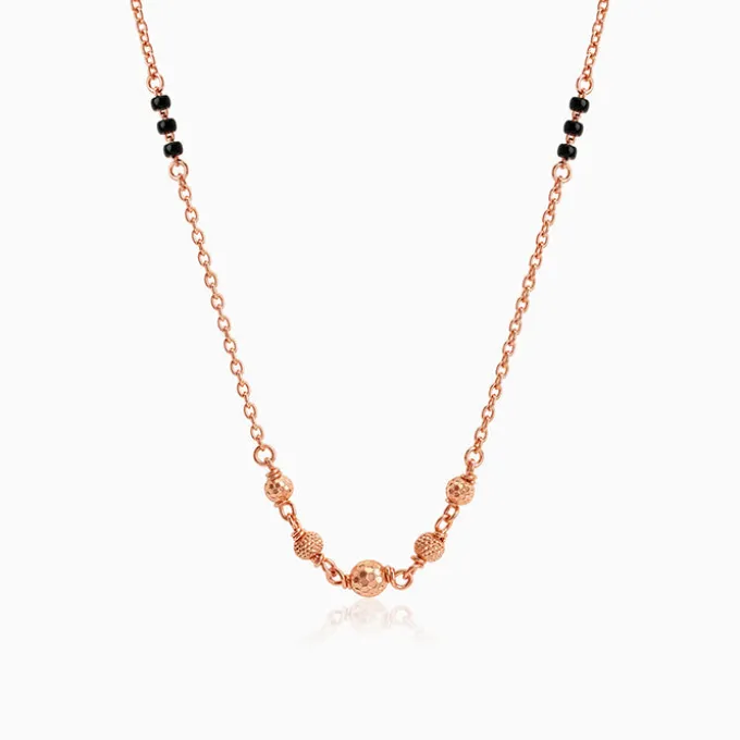 Rose Gold Iraaya Mangalsutra
