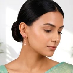 Rose Gold Ixchel Dangler Earrings