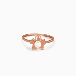 Rose Gold Jennifer Pearl Ring (Size 12)