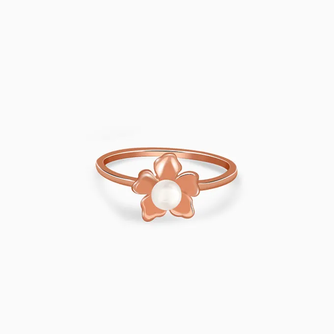 Rose Gold Jennifer Pearl Ring (Size 12)