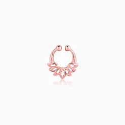 Rose Gold Kamal Septum Ring