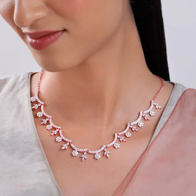Rose Gold Katherine Necklace