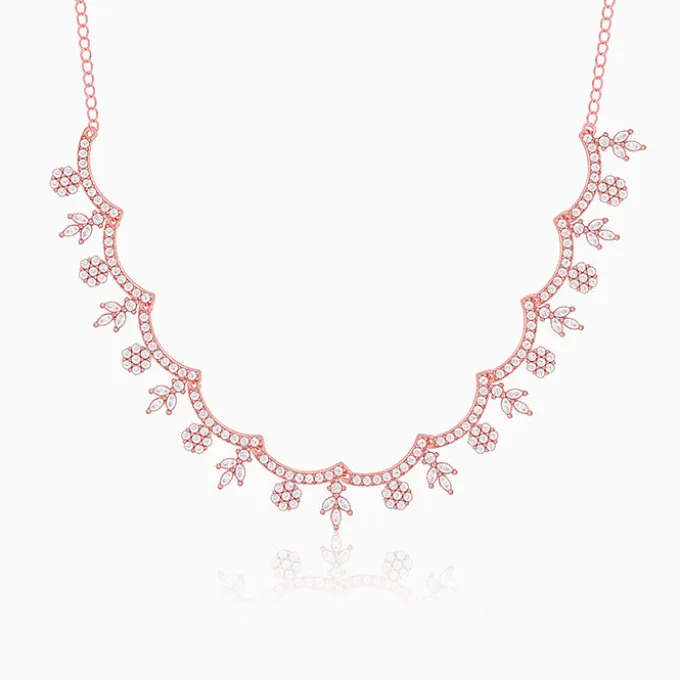 Rose Gold Katherine Necklace
