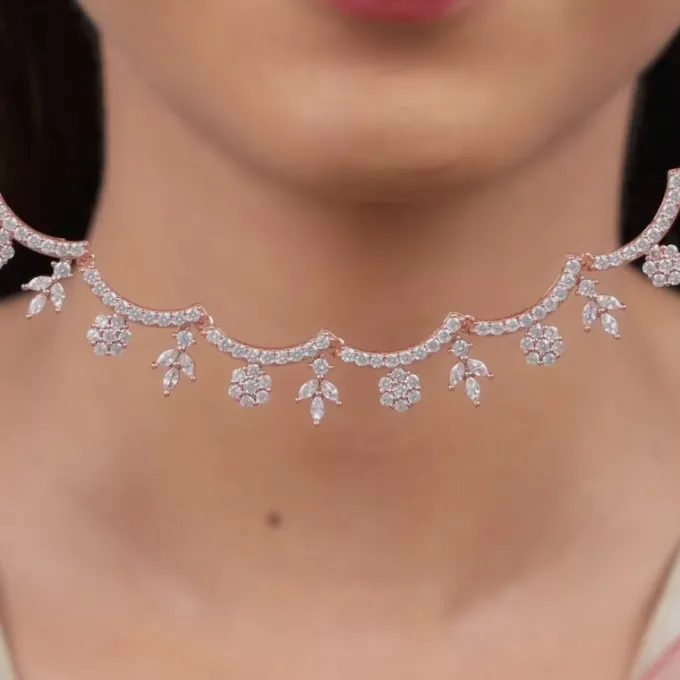 Rose Gold Katherine Necklace
