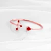 Rose Gold Liberty of Love Cuff Bracelet