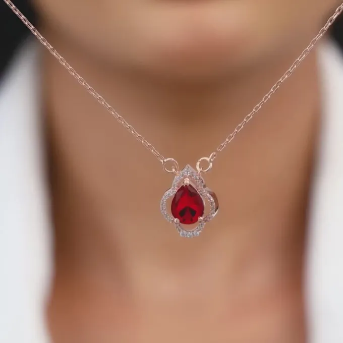 Rose Gold Love Confession Necklace
