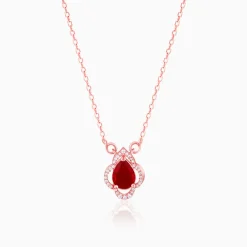 Rose Gold Love Confession Necklace