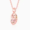 Rose Gold Love Of Nature Pendant With Link Chain