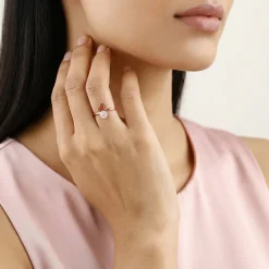 Rose Gold Lovey-Dovey Ring