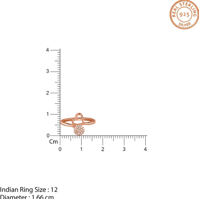 Rose Gold Lovey-Dovey Ring