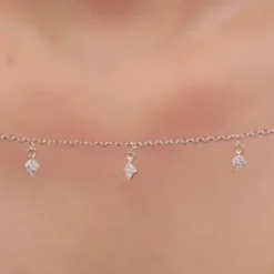 Rose Gold Lumina Charm Necklace