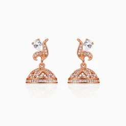 Rose Gold Madurai Jhumki
