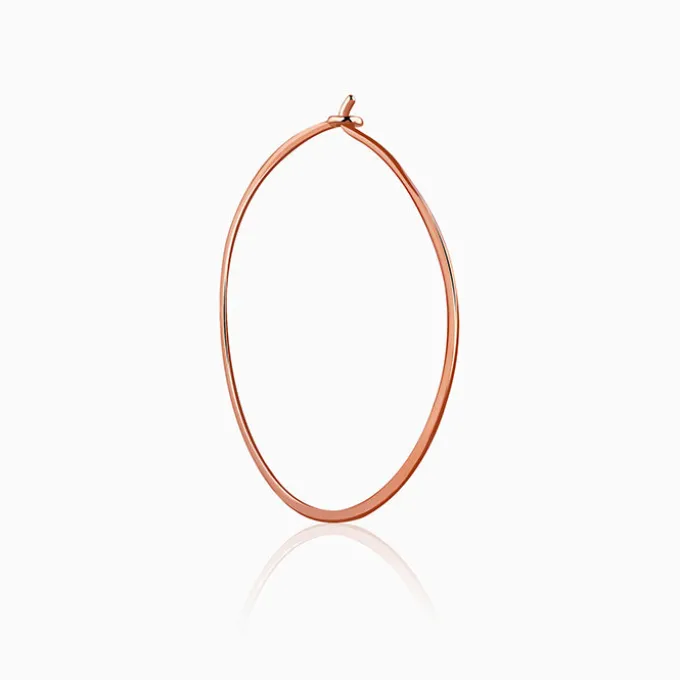 Rose Gold Magical Hoop Earrings