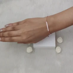 Rose Gold Minimal Grace Bracelet