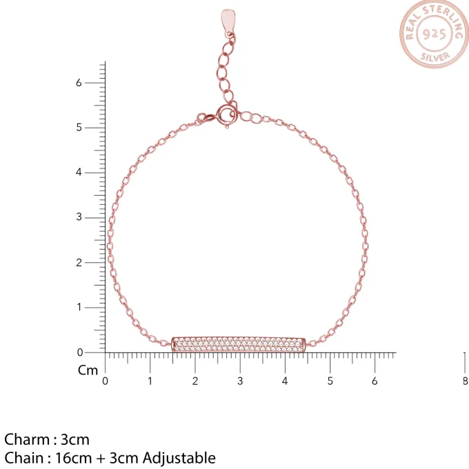 Rose Gold Minimal Grace Bracelet