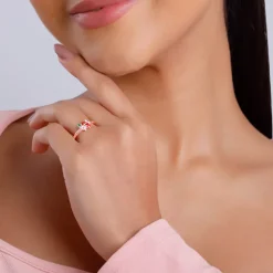 Rose Gold Mizu Ring