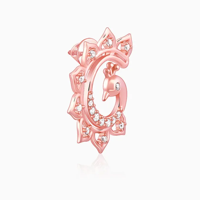 Rose Gold Morni Earrings
