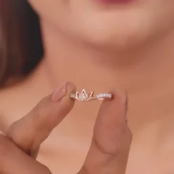 Rose Gold Mridul Kamal Ring
