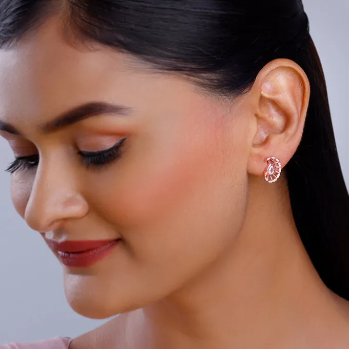 Rose Gold Mridul Mamidi Studs