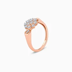 Rose Gold Nivara Diamond Ring